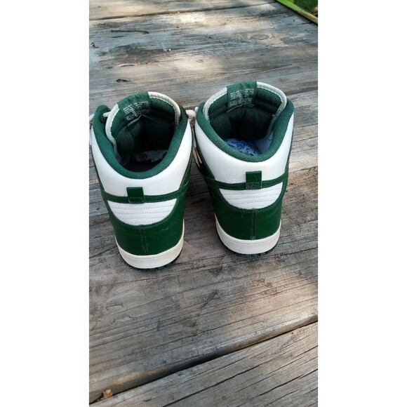 Nike Dunk High‎ 2011 Green 317982-119 Size 13 main image 12